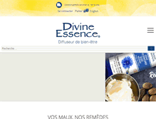 Tablet Screenshot of divineessence.com